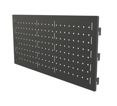 Перфорированная панель Титан GS 596х160 черная