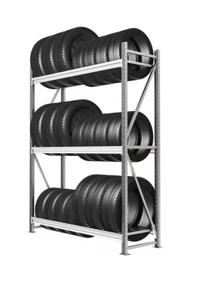 Стеллаж для автошин и дисков 2000х1800х400 3 яруса