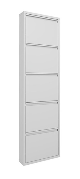 Обувница Практик ОМ-5 белая